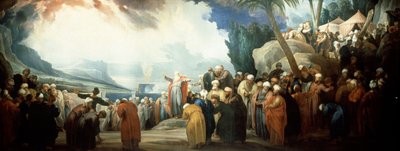 Moses Elects the Council of Seventy Elders by Jacob de Wit